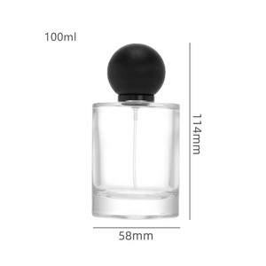 30ml 50ml 100ml bottiglie di <span class=keywords><strong>profumo</strong></span> di vetro rotondo tappo bianco fondo spesso vuoto-resistente ed elegante - Product Image 6