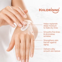Crème Essence Raffermissante Anti-Rides HALORINNA 50ml Hydratation Profonde Revitalisante pour Tous Types de Peau Soin Quotidien Anti-Âge du Visage