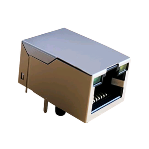 100 Base-T with LED Ethernet RJ45 female Modular input Jacks - Product Image 1