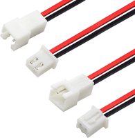 OEM JST XH2.54 2/3/4/5/6 Pin Pitch 2.54Mm Kabel Kawat Konektor XH Plug Pria & Wanita Baterai Pengisian Kabel 200MM Panjang 24AWG