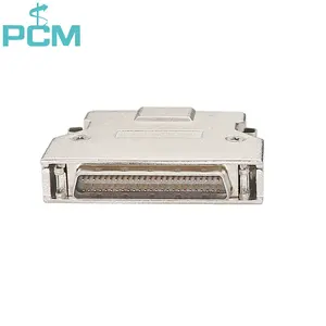 IDC Tipe HPCN 50 Pin Kabel Female Konektor SCSI-2 dengan Grendel Lock