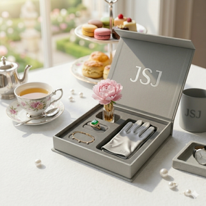 Boîte à tiroir de luxe en carton pour emballage de bijoux, avec logo personnalisé, pour présentation de colliers et bracelets - Product Image 3