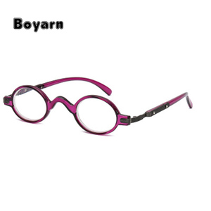 Retro Uomo Donna Rotonda Occhiali Da Lettura Cornice Personalizzata piccola cornice nuovi prodotti occhiali magnifyingglass un pezzo colorful1008