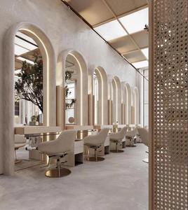 Miroir Coiffeur Professionnel Lumineux Mural pour Salon <span class=keywords><strong>de</strong></span> <span class=keywords><strong>Coiffure</strong></span> et Barber Shop - Product Image 2