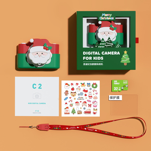 Mini Cámara HD 1080P de Regalo de Navidad <span class=keywords><strong>para</strong></span> Niños, Cámara Digital Infantil con Diseño de Gato, Gran Angular de 120°, Memoria Integrada de 32 GB, Pantalla SD 2.0 de 2.0 Pulgadas - Product Image 4