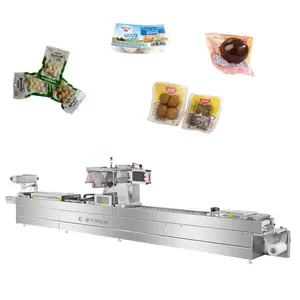 Chicken eggs automatic thermoformer vacuum packaging machine for meat fish cheese