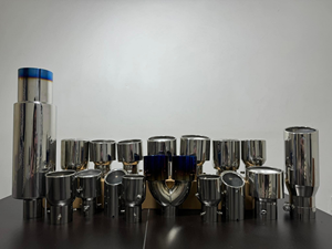 Chất lượng cao hiệu suất phổ quát Racing HKS Muffler Ống thép không gỉ phổ exhaust muffler HKS exhaust Mẹo - Product Image 5