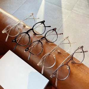 Lunettes anti-lumière bleue pour femmes Qianai, monture ovale en PC, verres en acétate, lunettes de lecture avec protection contre les radiations Q5 20509 - Product Image 3