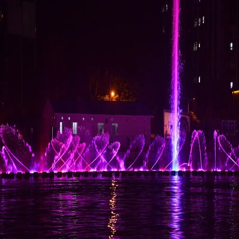 3D Projector Outdoor Water Screen Music Fountain Movie Dancing Fountain for Sale