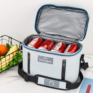 Bolsa de fiambrera con aislamiento térmico de poliéster reutilizable 2024, diseño de enfriador de transporte fresco con patrón de letras para comida - Product Image 2