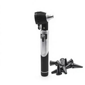 Otoscope manuel en acier inoxydable haute performance avec lentille à visibilité améliorée pour usage chirurgical ORL et examen précis de l'oreille - Product Image 1