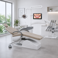 Unidad Dental con Monitor HD, Equipo de Odontología a Bajo Precio en China, Silla Dental Eléctrica para Tratamiento Médico en Venta