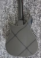 Weifang Rebon 6 String Ricken 325 Tremolo Electric Guitar/mini Electric Guitar in Black Colour