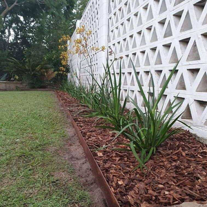 Metal Garden Edge Weather <b>Board</b> Outdoor Landscape Fence Decorative Lawn Edge Art Deco Waterproof - Product Image 4