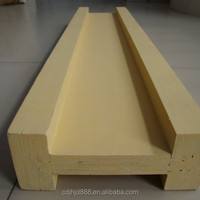 Poutre en bois jaune Doka H20 pour coffrage de construction JHJD pour coulage de béton