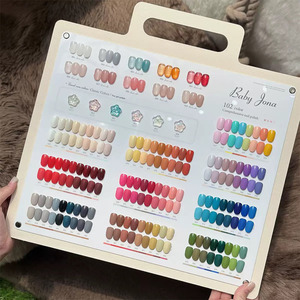 ชุดยาทาเล็บเจลสีทึบ UV 102 สี ขนาด 15 มล. พร้อมแผงโชว์สี สำหรับร้านทำเล็บ ขายส่ง - Product Image 2