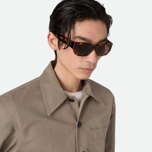 Bottega BV Fashion Square Sunglasses Elegant Frame Gold Accents Suitable for Daily Wear Veneta - Product Image 3