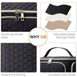 Trousse de Toilette BSCI pour Femme – Sac de Voyage Élégant et Grande Capacité pour Maquillage et Cosmétiques - Product Image 5