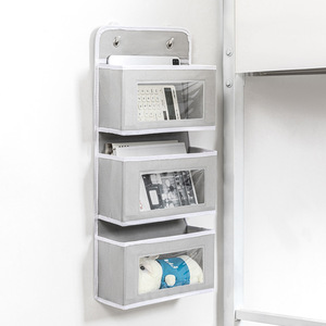 Fashion Over-the-Door <b>Wall</b>-mounted Non-Woven Fabric <b>Storage</b> Bag <b>Hanging</b> <b>Storage</b> Bag for Bedroom Dormitory - Product Image 3