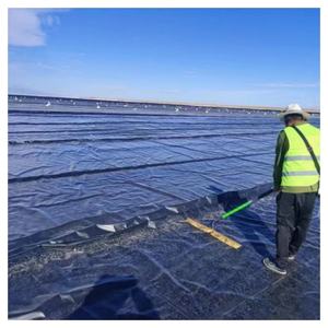 Fábrica Venda Preço Industrial HDPE 1mm Anti-UV Geomembranas Fish Pond Liner Dam Park Fish Farm Ao Ar Livre Lago Artificial - Product Image 3