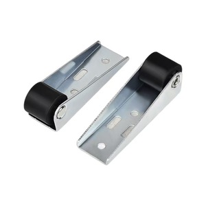 <b>Sliding</b> Door Roller Vertical Mount Stainless Steel Zinc Plated Heavy Duty Silent Smooth Operation Minimalist Design Furniture - Product Image 2