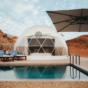 Tente de glamping géodésique de luxe écologique et imperméable de 6 m pour couples, toutes saisons, type hôtel, à <span class=keywords><strong>vendre</strong></span> - Product Image 3