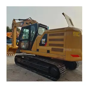 Ağır makine Caterpillar CAT320GC satılık hidrolik paletli inşaat ekskavatör kullanılır