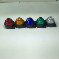 Feux latéraux LED pour camion vert, feux de position latéraux universels 12v/24v