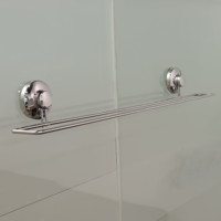 Porte-serviettes de salle de bain en acier inoxydable de haute qualité pour hôtel, accessoires de toilette