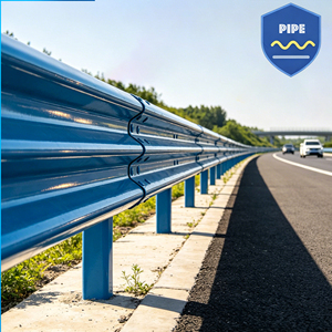 Barrière de sécurité routière en acier galvanisé de type W pour les projets routiers Vision 2030 en Arabie Saoudite |   Exportation directe d'usine - Product Image 6