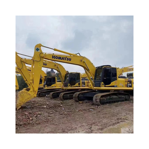 Excavadora japonesa usada de 21 toneladas, máquina de construcción de tamaño mediano, Komatsu PC210LC, 200 PC, 270 PC240 - Product Image 1