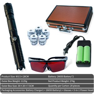 Industrial Grade Blue Laser <strong>Pointer</strong> with 5-in-1 Projection Head | High-Intensity Beam for Professional Applications - Product Image 3