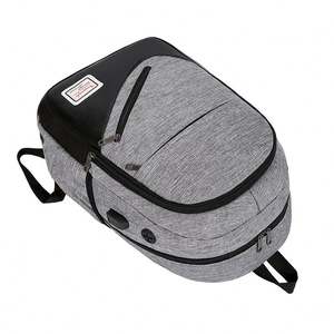 Mochila Oxford impermeable de alta capacidad con cierre de cremallera, moderna e ideal para uso casual en exteriores. - Product Image 4