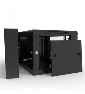 Gabinete de Red para Montaje en Pared con Gestión de Cables para Equipos de Fibra Óptica y Switches - Product Image 4