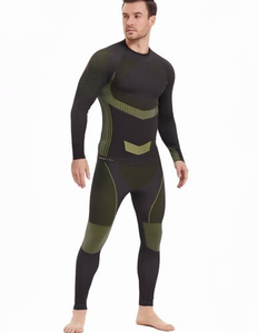 Combinaison de compression intégrale unisexe à col ras du cou, sans couture, en polyester respirant et extensible, avec bretelles réglables, pour le cricket - Product Image 1