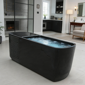 Nuevo sistema de control <span class=keywords><strong>Balboa</strong></span> 2026 para bañera de hielo portátil con enfriador integrado, ideal para recuperación corporal al aire libre - Product Image 6