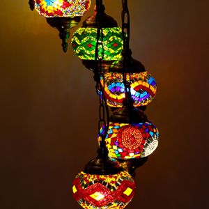 Sıcak Fırsat LED Otel Lambaderi Türk Lambaları Modern Sanat Benzersiz Ferforje ve Cam Özelleştirilmiş Renk 3 Başlı Türk Tasarımı - Product Image 2