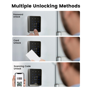 Đầu Đọc Thẻ Kiểm Soát Ra Vào Đầu Đọc Bàn Phím Đầu Đọc RFID Hệ Thống Truy Cập Điều Khiển Cửa - Product Image 2