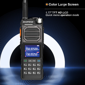 Walkie Talkie Baofeng UV-25L di Sanda Factory, Radio Portatile per Auto, Stazione Manuale per Esterni, 50 <span class=keywords><strong>Chilometri</strong></span>, Tattico Civile, Caricatore TYPE-C UV25L - Product Image 3