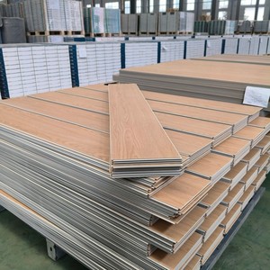 Revêtement de sol SPC à bas <span class=keywords><strong>prix</strong></span>, écologique, non toxique, sans formaldéhyde, imperméable, résistant à l'humidité et à la chaleur pour les chambres à coucher - Product Image 3