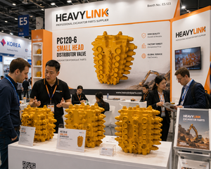 Válvula Distribuidora de Cabeza Pequeña HeavyLink PC120-6, Piezas Hidráulicas para Excavadora, Fabricación de Alta Precisión y Calidad - Product Image 2