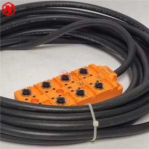 Original Ifm EBC036 an M12 to <b>Adapter</b> Cable With a Female Socket and Male <b>Plug</b> for Connecting Different Sized Sensors EBC036 - Product Image 1