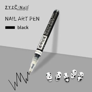 ZYZC Nail Art Pen 3 Couleurs Non Toxique Gel UV <span class=keywords><strong>Facile</strong></span> À Appliquer Conception Ongles Beauté Outils <span class=keywords><strong>Dessin</strong></span> <span class=keywords><strong>Fleur</strong></span> Peinture Ligne Stylos Vernis À Ongles - Product Image 3