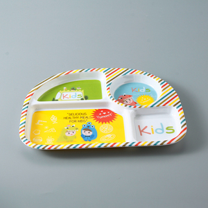 Hot Sale Custom Cartoon Food Grade 100% Melamine <strong>Children</strong> Tableware Kids Dinnerware <strong>Dinner</strong> <strong>Set</strong> - Product Image 4