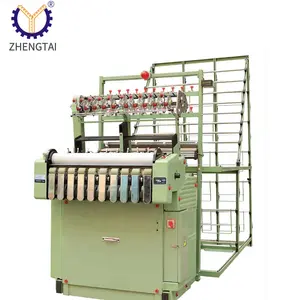 Zhengtai Rubber Belt Making Roller Zipper Band Weaving Machine School Needle Loom Shoelace Elastic Tape Price