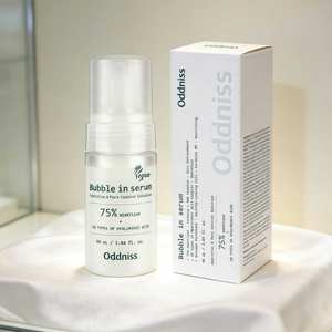 Suero Facial Burbujeante, Reafirmante y Antigravedad, con Complejo de Péptidos Avanzado, Argirelene y Matrixyl, 90 ml, Vegano, Oddniss - Product Image 5