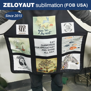 Wholesale Custom Logo Sublimation <strong>Bib</strong> Apron for <strong>Adults</strong> <strong>Funny</strong> DIY Painting Kitchen Panel Cooking Apron with <strong>Adult</strong> Logo - Product Image 4