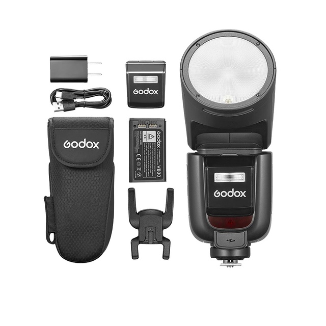 Godox V1 Pro TTL Li-ion Plastic Head Camera Flash Wireless Remote Control Speedlite Flash for for for Fuji Olympus