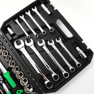 Juego de Herramientas de Reparación Automotriz de Acero al Cromo-Vanadio OEM de 82 Piezas, Juego de Llaves de Trinquete de 1/4 y 1/2 Pulgadas, Destornilladores, Estuche de Almacenamiento Resistente - Product Image 4