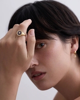 Gemnel Großhandelspreis Benutzerdefiniertes Logo Hochzeits-Vermeil Kubisches Zirkonia Voll-Diamant Stapelbare Ringe Diamantförmiger Ring